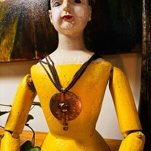 Copper necklace (mannequin not for sale)